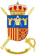 Coat of Arms of the Third Construction Command "Pirenaica" (COBRA-3) Infrastructures Directorate