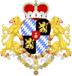 Coat of arms[1] (1623–1777) of Bavaria