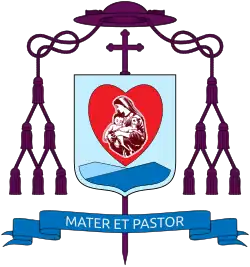 Coat of arms of the Diocese of Ðà Lat