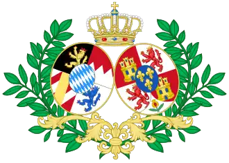 Coat of arms of Infanta Paz, Princess in Bavaria (Bavaria)