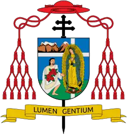 Norberto Rivera Carrera's coat of arms