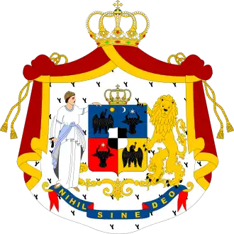 Coat of arms of the Principality of Romania (1867 – 1872)