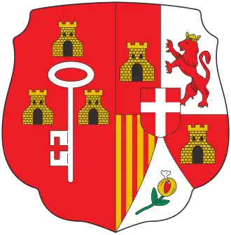 Coat of arms of the Captaincy General of Cuba (19th century)