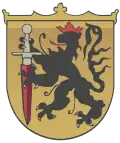 Coat of arms of the "Kingdom of Georgia under Khan" according to Grünenberg Wappenbuch (1480)