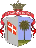 Coat of arms from the Kingdom of Samoa 1873 to 1900