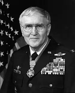 Bud Day L.L.B. 1949 Medal of Honor recipient, Most highly decorated U.S. Military officer in modern history.