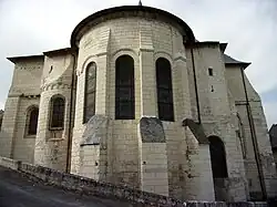 Exterior view of the choir.