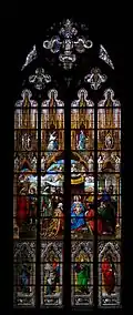 One of five windows donated by Ludwig II of Bavaria to Cologne Cathedral (19th century)