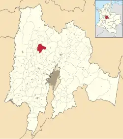 Location of the municipality and town of Gómez Plata in the Antioquia Department of Colombia