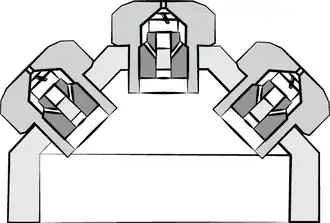 Compound spray nozzle