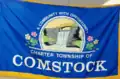 Flag of Comstock Township, Michigan