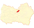 Map of Coinco in the O'Higgins Region