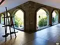 Cloister on the first floor
