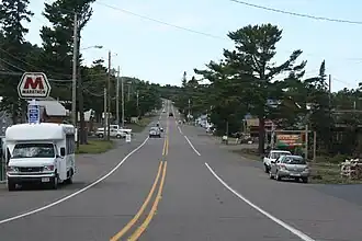 US&nbsp;41 through Copper Harbor
