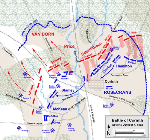 Battle of Corinth, October 4, 1862