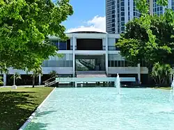 The Supreme Court Building, completed in 1955