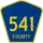 County Route 541 marker