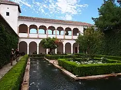 The Patio de la Sultana (Courtyard of the Sultana), looking north