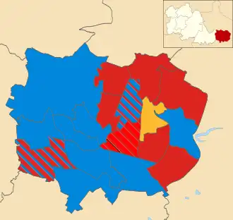 2004 results map