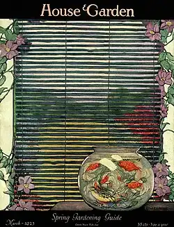 Cover art for Volume 43, No. 3 of House & Garden, 1923[22]