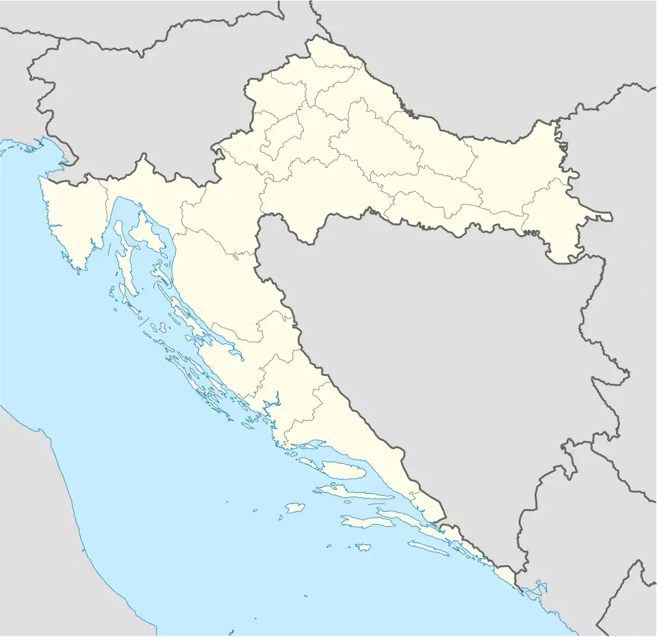 Zagreb is located in Croatia