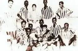 The first in the history of Al-Ahli club, in 1956/57, which is the Crown Prince Cup.