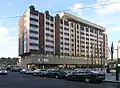 Facade of the hotel, 2007