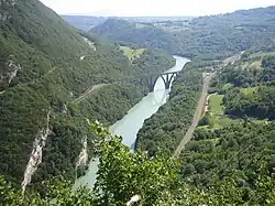 Another vista of the defile of l'Ecluse from the fort.