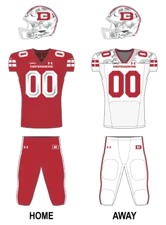 DC Defenders uniforms