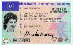 Old German driving licence with no expiry date (replaced 2013)