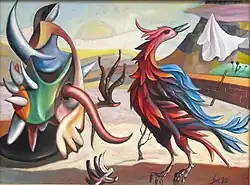 Les Animaux (ca.1971), 24.2 x 31.5in, Private Collection - Notable