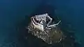 Image 9Aerial view of Kisimul Castle, a small medieval castle on an islet off Barra Credit: DJI_0077