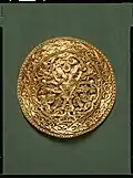 Gold brooch, Denmark