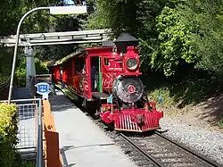 Disneyland Railroad locomotive #4, Ernest S. Marsh in 2016