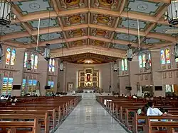 Cathedral interior in 2024