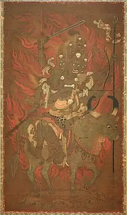 Vajrabhairava, "The Defeater of Death"—manifestation of Buddha Amitābha