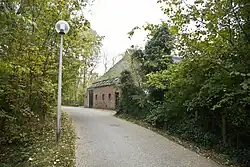 Farm on the ring road around the terp