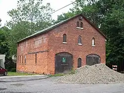 Deveaux School Historic District, Barn (1863), June 2009