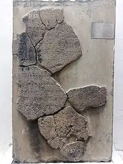Dieng inscription (809 CE), National Museum of Indonesia