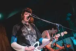 Dilly Dally performing in March 2016