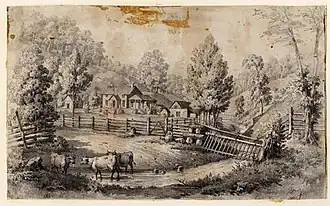 Debar House (built 1852), Doddridge County, [West] Virginia