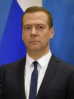 Russia Prime Minister Dmitry Medvedev