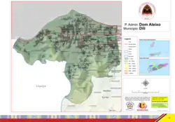 Official map of the administrative post