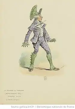 La princesse de Trébizondebr, Nuitter, Tréfeu and Offenbach's opéra-bouffe: Edouard Georges (Sapradrap - 1869)