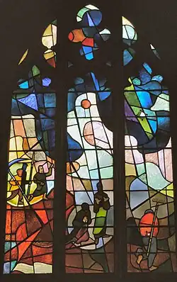 Apparition of St Columba by Patrick Pye