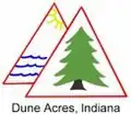 Official logo of Dune Acres, Indiana