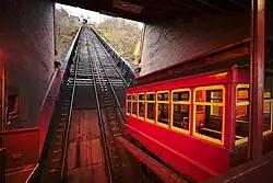 Platform of the lower station