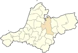 Location within Aïn Témouchent province