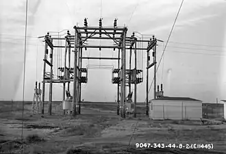 230&nbsp;kV High-voltage switching station in Washington, United States
