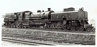 East African Railways publicity photograph of no.&nbsp;5202 Kavirondo, c. 1953